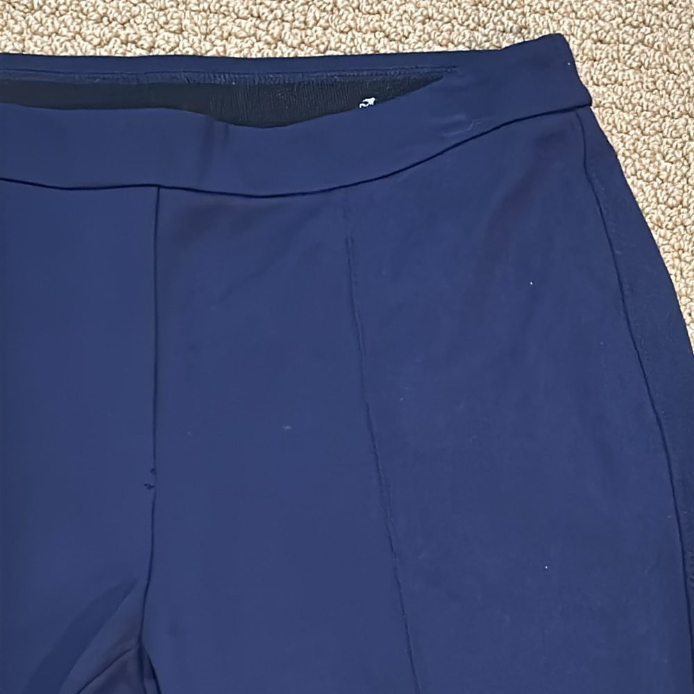 WHBM The Ankle Boot Pull On Front Pleat Pants size 4 Career Office Casual - Picture 4 of 15